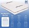 Mattress Bags for Moving and Storage with 8 Handles - Mattress Cover for Moving - Heavy Duty, Strong Zipper Closure, Moving Supplies & Moving Bag - Semi-Transparent, Queen